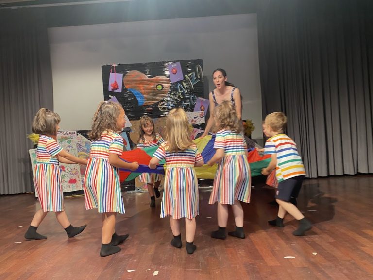 Campus estivo Ritmo e Colore Estate 2026 – bambini in laboratorio di danza e arte a Canonica d'Adda – Erranza ASD
